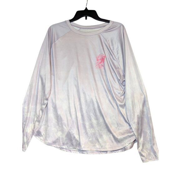 Simply Southern XXL Long Sleeve Rash Guard "Grow With The Flow" Sea Turtle Desig - Picture 1 of 5